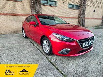 Red Used 2015 Mazda 3 | £6,699 (Fair price)