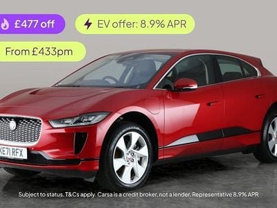 Red Used 2021 Jaguar I-Pace SE SUV | £20,371 (Good price)