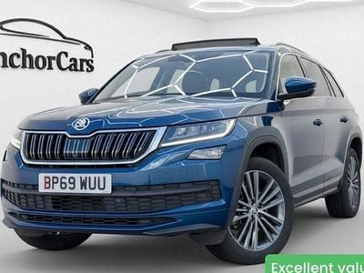 Usado Skoda Kodiaq LAURIN & KLEMENT 190 HP (139 kW) 2020 Azul SUV