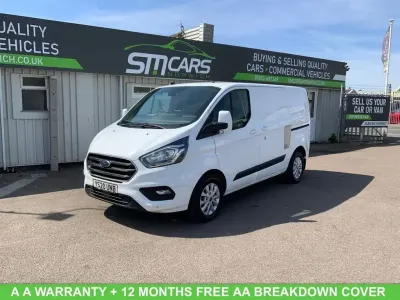 Używany Ford Transit Custom Limited 130 KM (95 kW) 2020 Biały Van