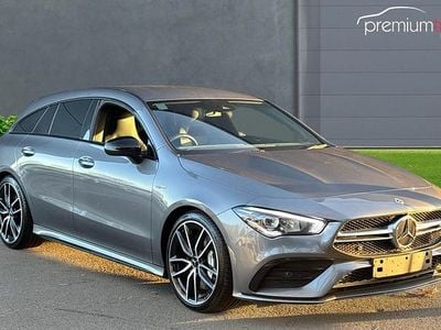 Grey Used 2022 Mercedes CLA35 AMG Shooting Brake Premium Estate | £28,999