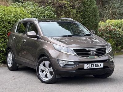Begagnad Kia Sportage 2013 Brun SUV
