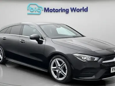 Used Mercedes CLA200 Shooting Brake AMG line 163 HP (119 kW) 2022 Black Estate
