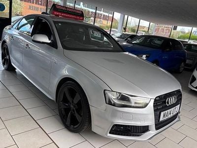 Begagnad Audi A4 Black Edition 177 HK (130 kW) 2014 Silver Sedan
