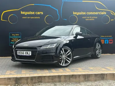 Used Audi TT S-Line 184 HP (135 kW) 2016 Black Coupe