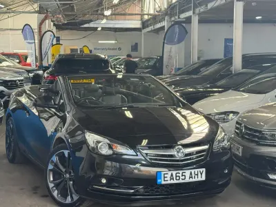 Used Vauxhall Cascada Elite 140 HP (102 kW) 2015 Black Cabriolet