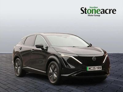 Black Used 2025 Nissan Ariya Evolve SUV | £33,995 (Expensive)