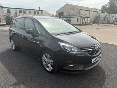Used Vauxhall Zafira SRi 140 HP (102 kW) 2018 Black MPV