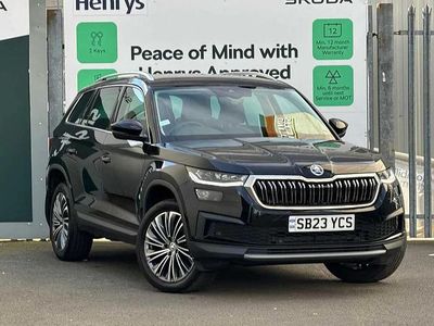 Used Skoda Kodiaq SE L Executive 150 HP (110 kW) 2023 Black magic pearl effect SUV