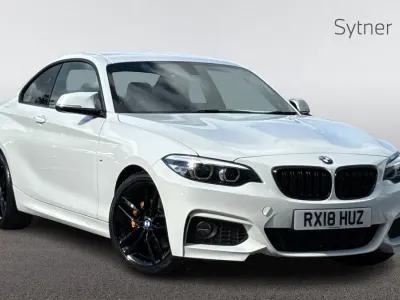 Usado BMW 220 M Sport 187 CV (137 kW) 2018 Blanco Coupe
