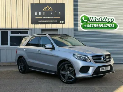 Used Mercedes GLE350 AMG line 2016 Silver Estate