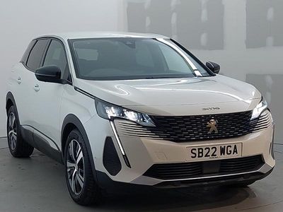 White Used 2022 Peugeot 3008 Allure SUV | £13,498 (A bit pricey)