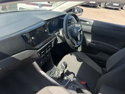 New VW Polo Match 95 HP (69 kW) 2025 Black Hatchback