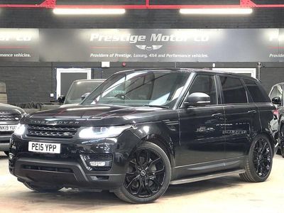 Black Used 2015 Land Rover Range Rover Sport HSE Dynamic SUV | £13,991 (Fair price)