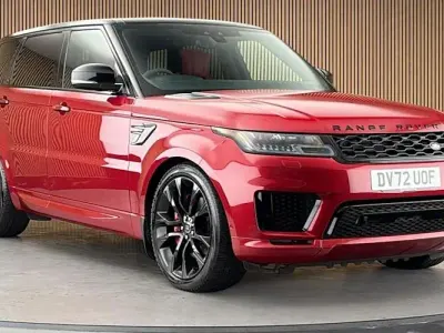 Used Land Rover Range Rover Sport S 400 HP (294 kW) 2021 Firenze red SUV