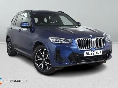 Used BMW X3 M Sport 184 HP (135 kW) 2022 Blue SUV