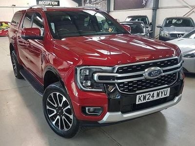 Used Ford Ranger Platinum 240 HP (176 kW) 2024 Red Pickup