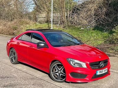 Used Mercedes CLA200 AMG 136 HP (100 kW) 2015 Red Sedan