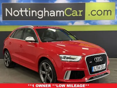Begagnad Audi RS Q3 Design 310 HK (228 kW) 2014 Röd SUV