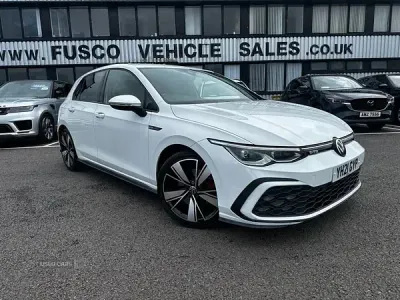 Used VW Golf VII GTD 184 HP (135 kW) 2021 White Hatchback