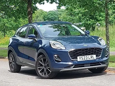 Used Ford Puma Titanium 125 HP (91 kW) 2023 Blue SUV