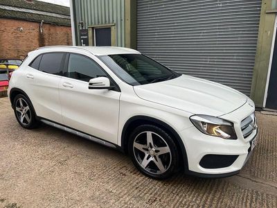 White Used 2014 Mercedes GLA220 AMG line SUV | £11,799 (Fair price)