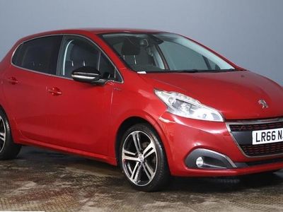 Red Used 2016 Peugeot 208 GT-line Hatchback | £7,750 (Fair price)