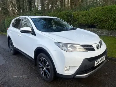 Begagnad Toyota RAV4 124 HK (91 kW) 2015 Vit SUV