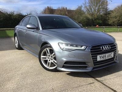 Used Audi A6 S-Line 190 HP (139 kW) 2015 Grey Sedan