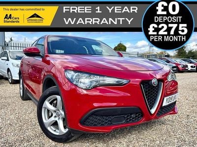 Red Used 2019 Alfa Romeo Stelvio Super SUV | £13,690 (Super price)