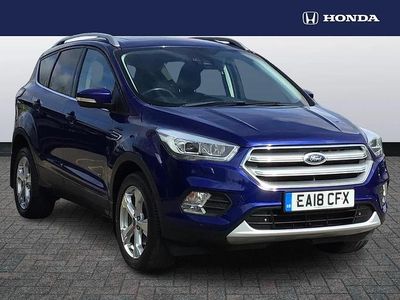 Used Ford Kuga Titanium X 177 HP (130 kW) 2018 Blue SUV