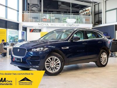 Used Jaguar F-Pace Portfolio 240 HP (176 kW) 2017 Blue SUV