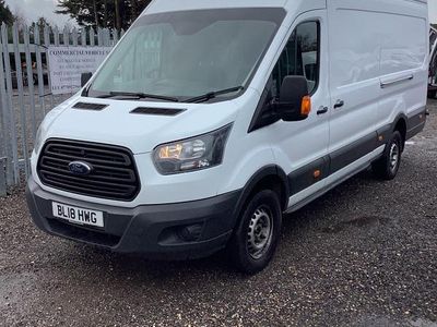 Used Ford Transit 130 HP (95 kW) 2018 White Van