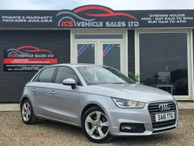 Used Audi A1 Sport 116 HP (85 kW) 2016 Silver Hatchback