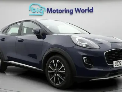 Used Ford Puma Titanium 125 HP (91 kW) 2022 Blue SUV