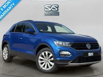 Begagnad VW T-Roc SE 116 HK (85 kW) 2020 Blå SUV