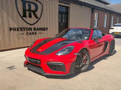 Used Porsche 718 493 HP (362 kW) 2024 Red Cabriolet