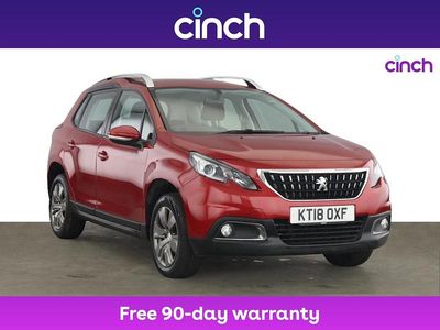 Red Used 2018 Peugeot 2008 Active SUV | £7,199 (Fair price)