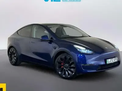 Usado Tesla Model Y Performance 317 kW (432 CV) 2023 Azul SUV
