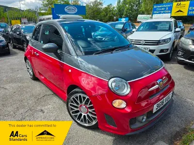 Used Abarth 595 Turismo 2016 Red/grey Hatchback