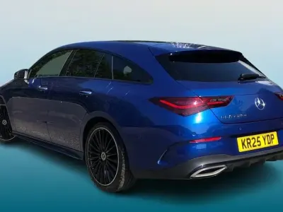 Used Mercedes CLA220 AMG Line Premium Plus 2025 Blue Estate