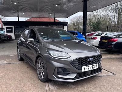 Used Ford Fiesta ST-Line 125 HP (91 kW) 2023 Grey Hatchback