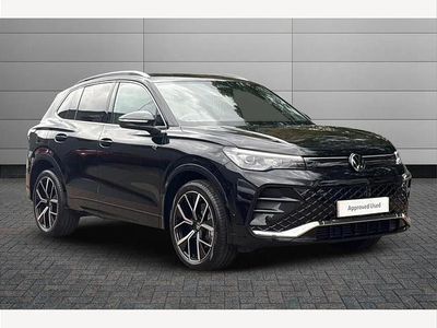 Black Used 2025 VW Tiguan R-line SUV | £34,590 (A bit pricey)