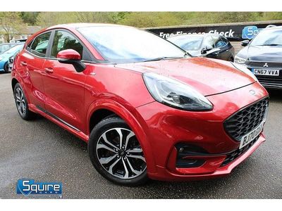 Usado Ford Puma ST-Line 100 HP (73 kW) 2020 Vermelho SUV