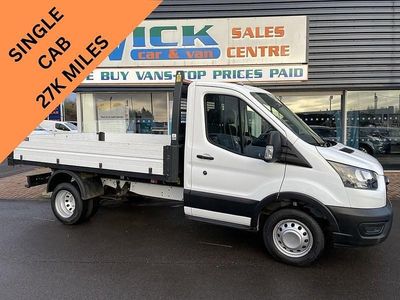 Used Ford Transit S 130 HP (95 kW) 2022 White Cabriolet