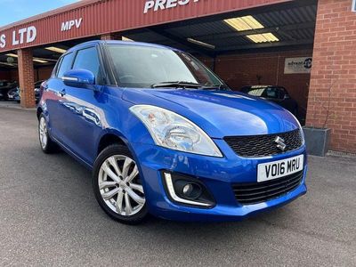Used Suzuki Swift SZ4 94 HP (69 kW) 2016 Blue Hatchback