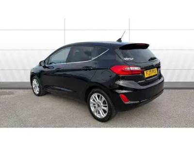 Used Ford Fiesta Titanium 100 HP (73 kW) 2022 Black Hatchback
