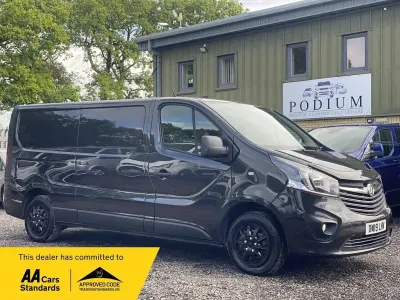 Used Vauxhall Vivaro Sportive 120 HP (88 kW) 2019 Black MPV