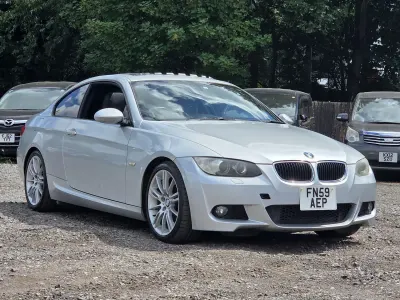 Used BMW 320 M Sport 170 HP (125 kW) 2009 Silver Coupe