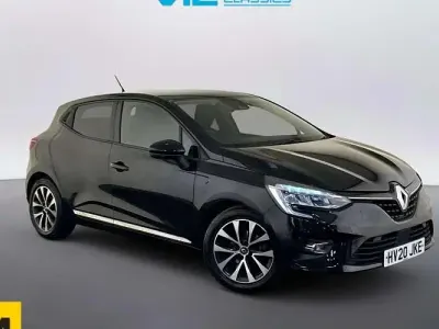 Usado Renault Clio V Iconic 101 CV (74 kW) 2020 Negro Utilitario